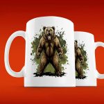 Кружка-Шедевр Настоящий Медведь