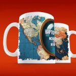 Подарочная кружка Искусство картографии