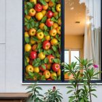 Антимоскитная сетка для окон "3Д фрукты"