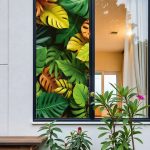 Москитная сетка для дачи листья