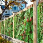 Сетка для забора малина