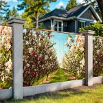 Фотофасад яблоневый сад