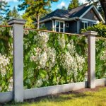 Сетка для забора ветки