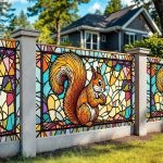 Фотофасад для забора белка