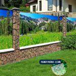 Сетка для забора Горы