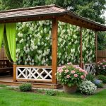 Декор для забора ландышы