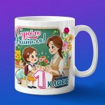 Кружка на день учителя 1 класс от девочки
