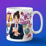 Кружка девочке 7Ж класс