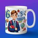 Кружка мальчику 6В класс