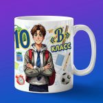 Кружка мальчику 10В класс
