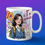 Кружка девочке 10Г класс
