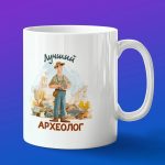 Кружка в подарок лучший археолог