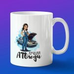 Кружка подарок лучшая автоледи