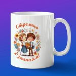 Кружка в подарок стремись к знаниям