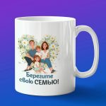 Кружка подарок Берегите семью