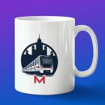 Кружка подарок Метро Москвы