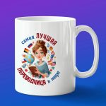 Кружка в подарок лучшая переводчица в мире