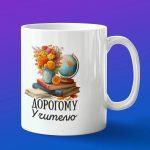 Кружка в подарок дорогому учителю