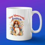 Кружка в подарок ваше цветочество