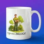 Кружка подарок лучший Эколог