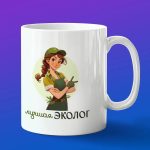 Кружка подарок лучшая Эколог