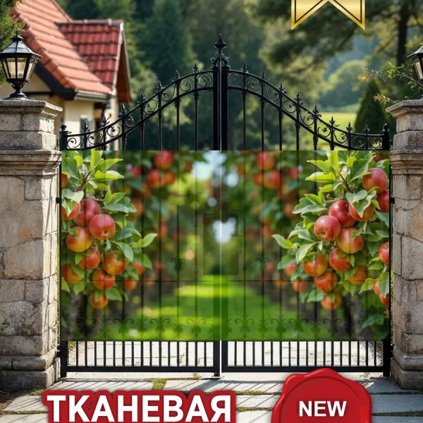 Фотосетки яблони красивые из ткани