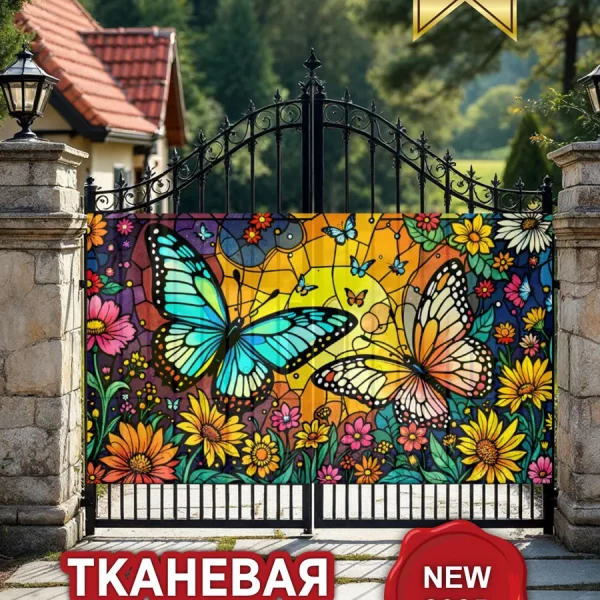 Универсальный фотофасад бабочки